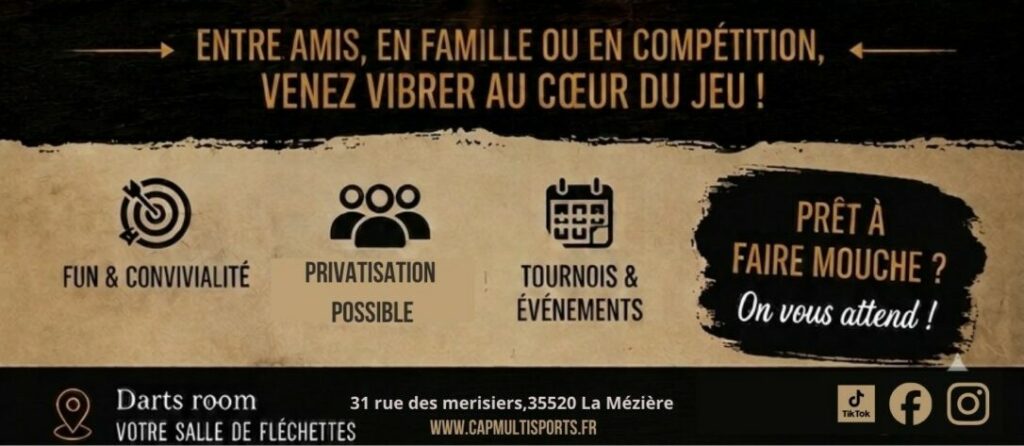 Venez découvrir notre salle de fléchette !! - 1